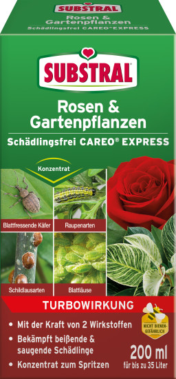 SUBSTRAL Rosen & Gartenpflanzen Schädlingsfrei Careo Express